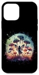 iPhone 12 mini Double Exposure Forest Garden Fairy Mushroom Surreal Lovers Case