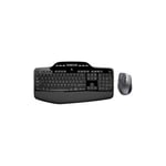 Logitech Wireless Desktop MK710 Keyboard & Mouse USB Wireless RF Keyboard German