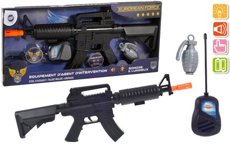 Smiffys Panoplie de militaire, avec arme, balles, lunettes et plaque d' identité - Déguisement