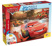 Lisciani, Puzzle pour enfants à partir de 7 ans, 250 pièces, 2 en 1 Double Face Recto / Verso avec le dos à colorier - Disney Cars 48106