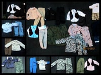 10 x Ken Action Man GI Joe Doll Clothing Outfits Military Casual Style random selection posted from London By Fat-catz