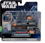 Star Wars - Micro Galaxy Squadron - Poe Damerons T-70 X Wing /Toys - - J1398z
