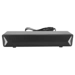 Home Audio Soundbar for TV, Mini Home Theater Surround Soundbar, PC Deskstop Computer Loudspeaker&Bass Soundbar for Home/Office Audio System(Black)