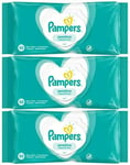 Pampers Sensitive Baby Wipes 52pcs Pack of 3 Hypoallergenic Soft Non-irritating