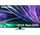 55" Samsung QE55QN85DBTXXU  Smart 4K Ultra HD HDR Neo QLED TV with Amazon Alexa & Bixby, Silver/Grey