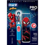Oral-B Pro Kids Spider-Man Eltandborste +3 år & Resefodral 1 st