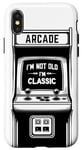 iPhone X/XS I'm Not Old I'm Classic Funny Retro Arcade Machine Graphic Case