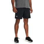 Under Armour UA Fly by 3'' Shorts, Black/Black/Reflective, SM