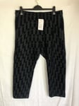 WOMENS NIKE TECH PACK TROUSERS PANTS CHECKERED JOGGERS SIZE XL BLACK / GREY NWT