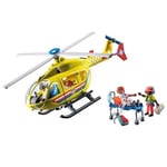 Playmobil 71195 City Action Fire Helicopter RRP 40.00 lot R1753