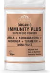 Ausha Organic Ashwagandha Powder + Moringa + Turmeric + Amla + Noni Fruit Powder