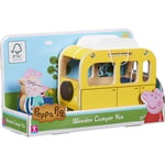 Peppa Pig Wooden Campervan Push Along Toy