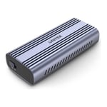 Unitek S1225A - förvaringslåda - M.2 Card (PCIe NVMe & SATA) - USB 3.2 (Gen 2)
