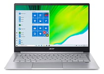Acer Swift 3 SF314-42-R7AG Ordinateur Portable Ultrafin 14'' FHD, PC Portable (AMD Ryzen 7 4700U, RAM 16Go, SSD 512Go, AMD Radeon Graphics, Windows 10) - Clavier AZERTY (Français), Laptop Gris