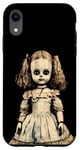 iPhone XR Vintage Creepy Horror Doll Supernatural Goth Haunted Doll Case