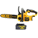 DeWalt DCM565 18V XR Cordless Brushless Chainsaw with 1 x 4.0Ah Battery