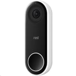 Google Nest Hello Smart Wi-Fi Video Doorbell Charcoal