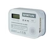STATUS Monoxide Alarm | Home Carbon Monoxide Detector including Batteries | SDCMA3XAA1PB4