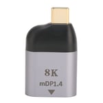 Adaptateur USB C vers Mini DisplayPort, petit Plug And Play 8K 60Hz, USB type C m&acirc;le vers Mini DP femelle