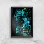 Transformers Decepticons A2 Giclee Art Print - A2 - Black Frame