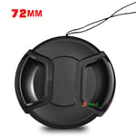 72mm Snap clips Lens Cap Cover for Sony, Nikon, Pentax, Panasonic,Canon, Fuji UK