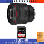 Canon RF 85mm f/1,2L USM + 1 SanDisk 32GB UHS-II 300 MB/s + Guide PDF '20 TECHNIQUES POUR RÉUSSIR VOS PHOTOS