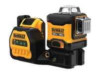 DEWALT DCE089D1G18 3 x 360° Green Multi-Line Laser 12/18V 1 x 2.0Ah Li-ion