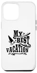iPhone 12 Pro Max My Best Vacation Adventure Travel Beach Surf Case