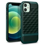 Caseology Parallax Case Compatible with iPhone 12 Mini - Midnight Green