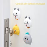 Mute Door Crash Pad Fenders Silicone Stopper Cartoon Protective 4