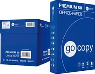 Go Copy Premium 80 kopieringspapper | A4 | 500 ark