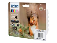 Epson 378Xl Multipack - 6-Pack - 59.7 Ml - Xl - Svart, Gul, Cyan, Magenta, Ljus Magenta, Ljus Cyan - Original - Blister Med Rf-Larm/Akustiskt Larm - Bläckpatron - För Expression Home Xp-8605, Xp-8606  Expression Photo Xp-8500 Small-In-One, Xp-8700