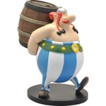 PLASTOY - Figurine de collection Obelix et son tonneau