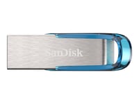 SanDisk Ultra Flair - Clé USB - 32 Go - USB 3.0 - bleu