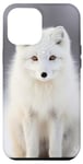 iPhone 15 Pro Max White fox Iceland Arctic Fox Animal Wildlife Winter lover Case