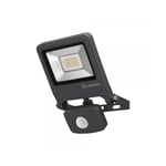 Ledvance Endura flood sensor cool white 20 W 4000K Mörkgrå