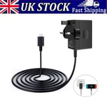 For Nintendo Switch Fast Charging Charger Power Supply Adapter Type C Cable UK