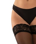 Stay-Up Stockings m/ Lace Top Anti-Rift - S/M