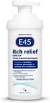 E45 Dermatological Itch Relief Cream, Moisturising Dual Action Treatment for and