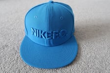 NIKE BASEBALL CAP BNWT BLUE ADULT UNISEX NIKE FC BRAND NEW