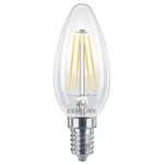 Century, LED Vintage Filament Lamp Candle E14 6 W 806 lm 2700 K