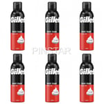 Gillette Classic Regular Shaving Foam Pack of 12 X 200ML