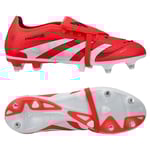 adidas Predator Pro Fold-over Tongue Sg Pure Victory - Lucid Red/vit/svart - Soft Ground (Sg), storlek 42