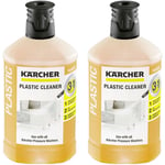 Karcher - Lot de 2 nettoyants plastique 3 en 1 détergent pour Nettoyeur Haute Pression 629575802