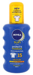 Nivea Sun Protect Moisture SPF15 Kroppssolningspreparat 200ml (U) (P2)