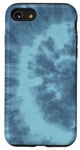 Coque pour iPhone SE (2020) / 7 / 8 Bleu Marine Spirale Tie-Dye Design Colorful Summer Vibes