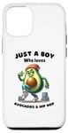iPhone 14 Pro Just a Boy Who Loves Avocado and Funny Dance Hip Hop For Men Case