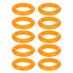 10Pcs Bobbin Winder Rubber Ring Friction Wheel Replacement Accessories for Old Style Pedal & JA Type Sewing Machine(3.7cm)