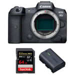 Canon EOS R5 Nu + SanDisk 64GB Extreme PRO UHS-II SDXC 300 MB/s + Canon LP-E6NH