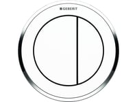 Omega Remote 10 Dob Vägg Krom/Vit